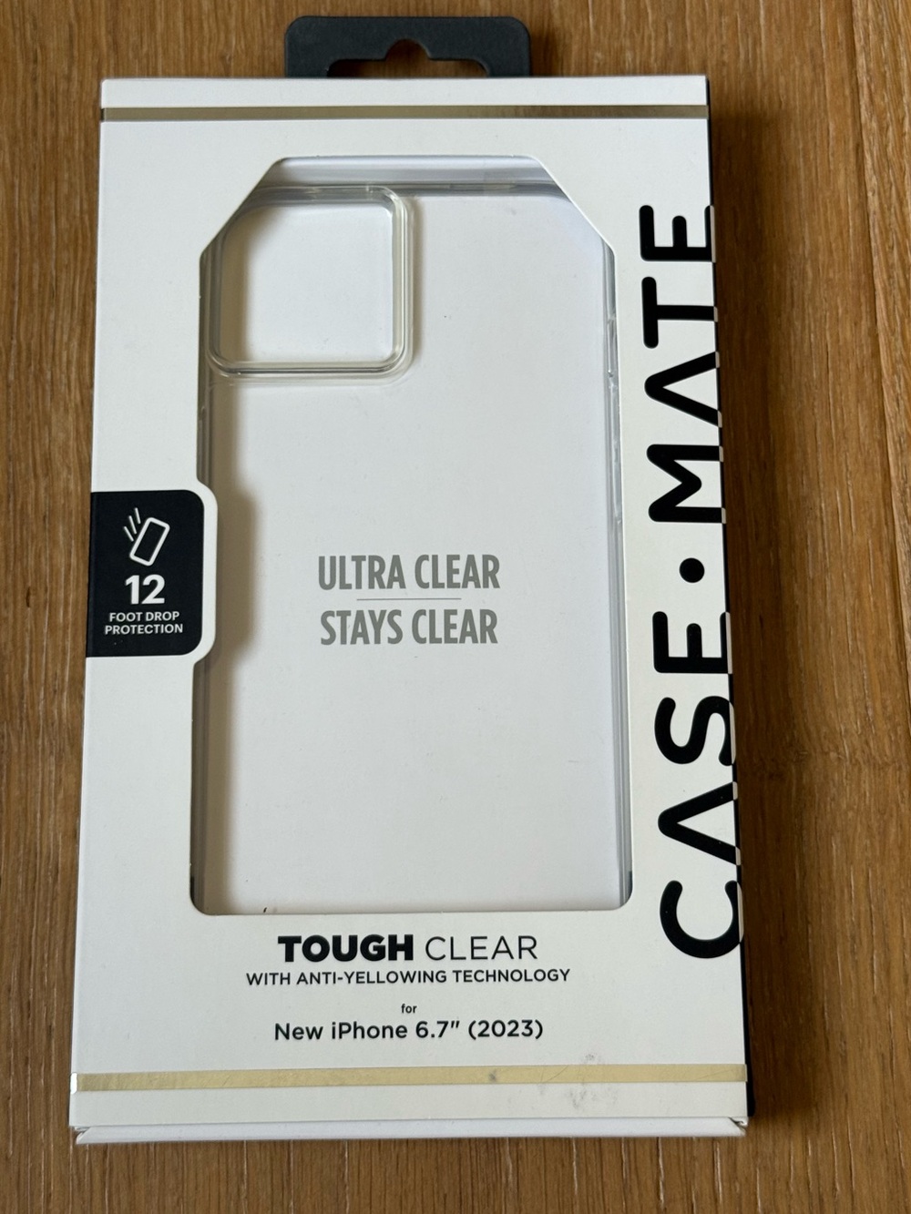 New Case-mate Ultra Clear Tough Clear Transparent iPhone 6.7” 2023 case